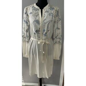 Tiny | Dresses | Tiny Anthropologie Navy Floral Embroidered Dress | Poshmark